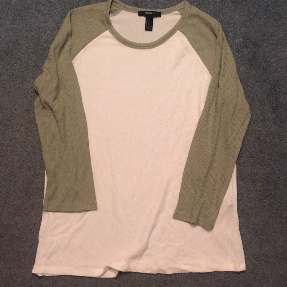 Forever 21 baseball style t-shirt